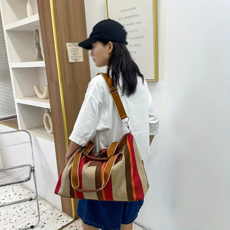 Abigail - Bolsa de lona clásica vintage