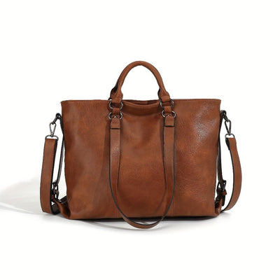 Doris - Bolso tote de piel con elegancia clásica