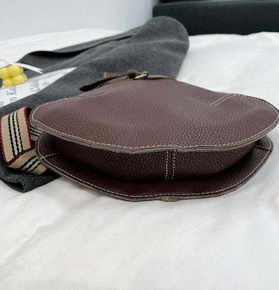 Susan - Elegante bolso bandolera de cuero con encanto