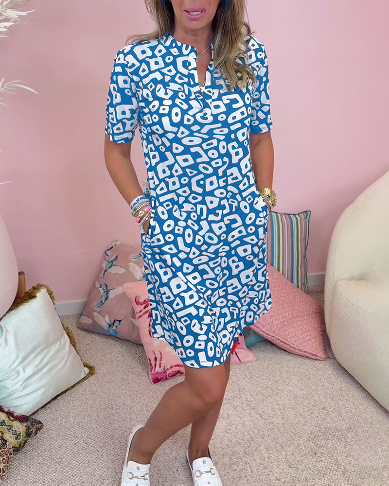 Vestido versátil con cuello en V Octavia™