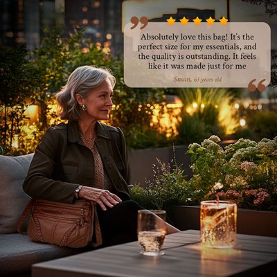 Ellen - Bolso de piel clásico Harmony