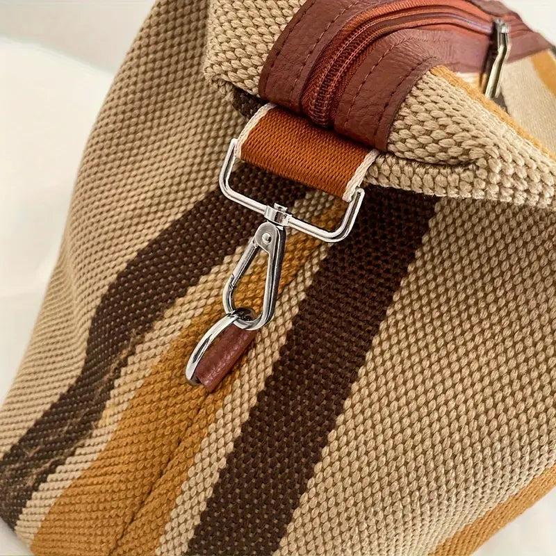 Abigail - Bolsa de lona clásica vintage