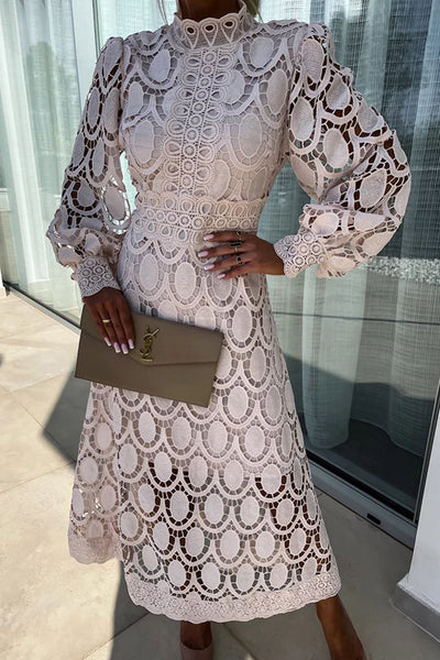 Vestido largo elegante de manga larga Kathryn™ 