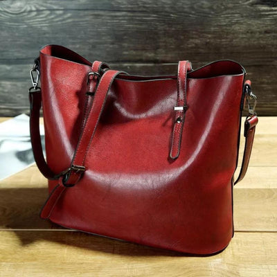 Jane - Bolso de cuero vintage atemporal