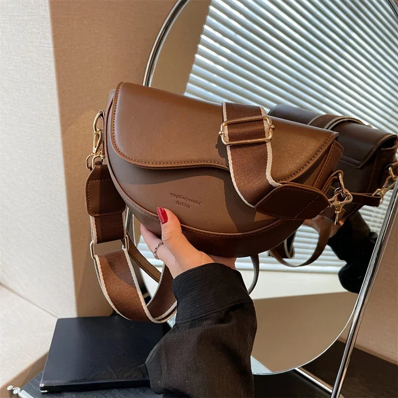 Eleanor - Bolso bandolera minimalista de piel Nova