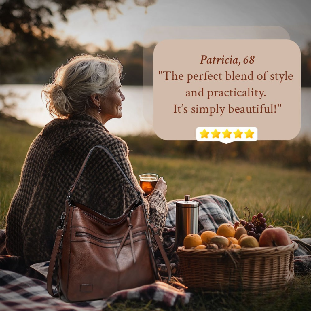 Frances - Exquisito bolso de cuero de lujo