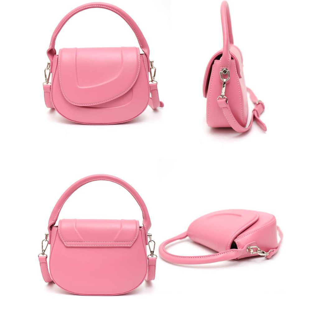 Charlotte - Bolso Saddle de cuero con estilo