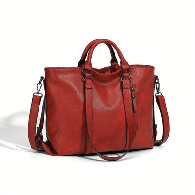 Doris - Bolso tote de piel con elegancia clásica
