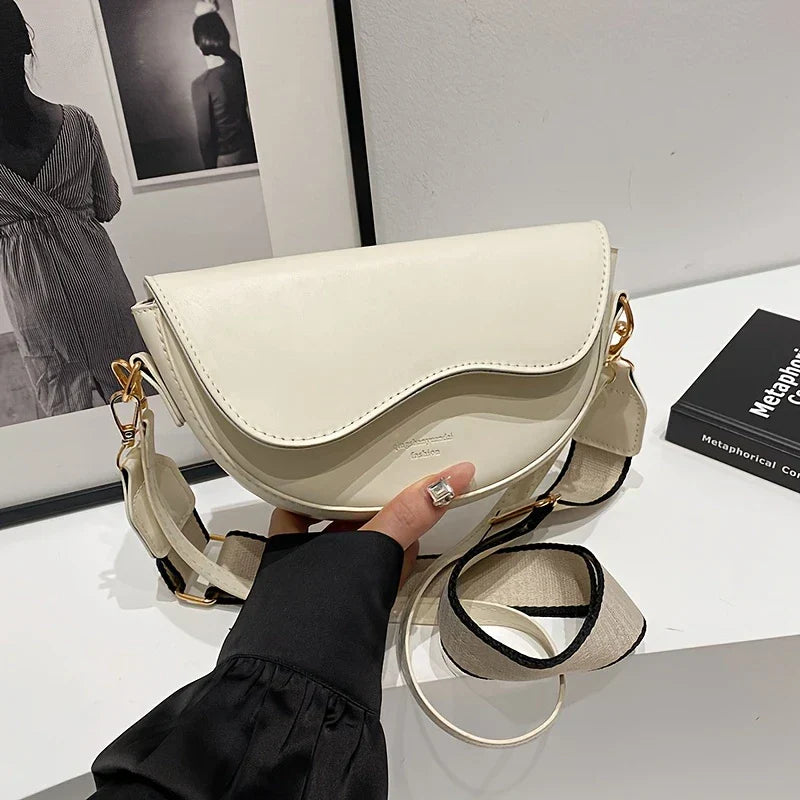 Eleanor - Bolso bandolera minimalista de piel Nova