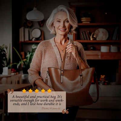 Jane - Bolso de cuero vintage atemporal