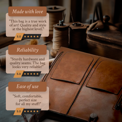 Nancy - Bolso de hombro de piel con elegancia atemporal