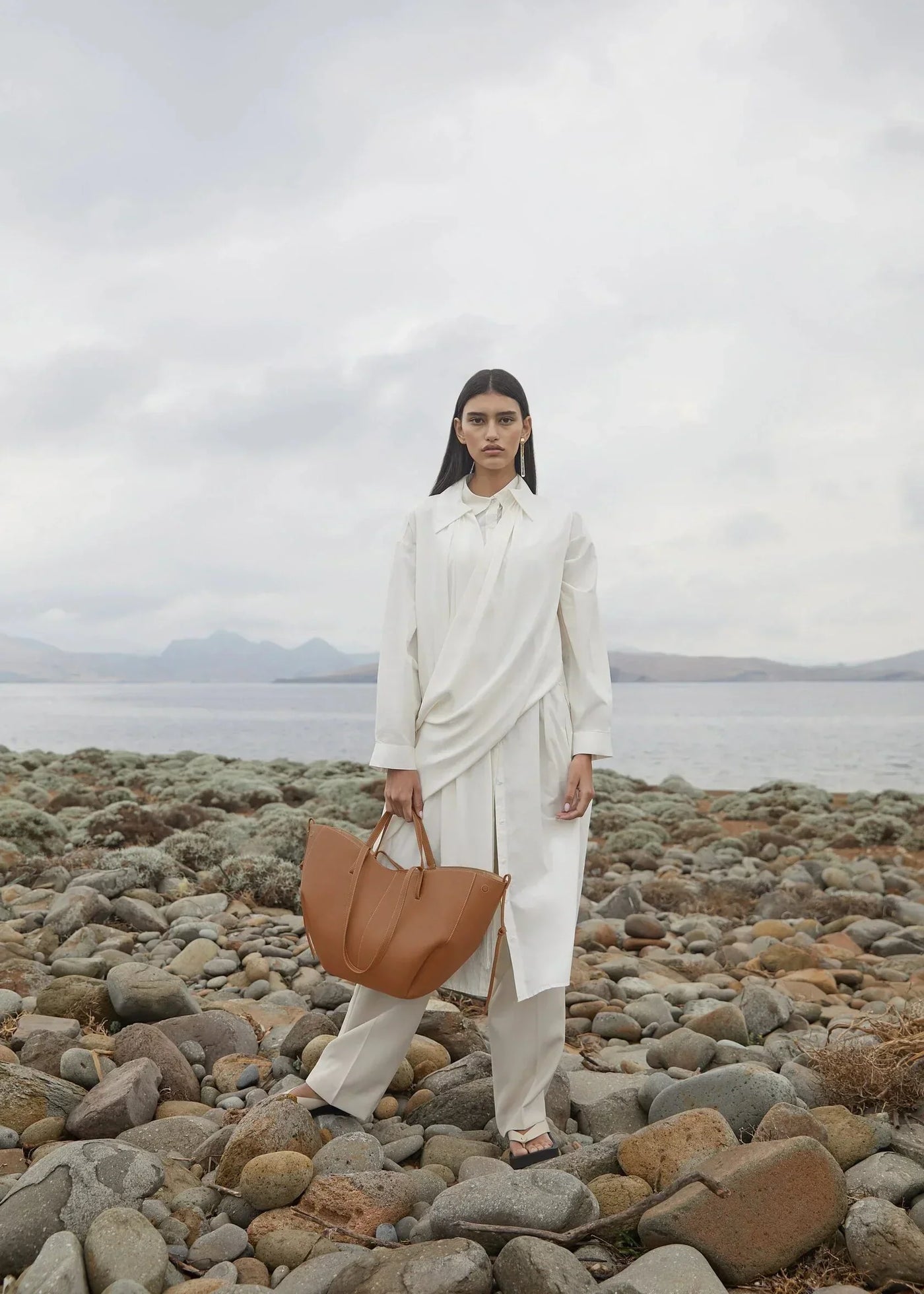 Amelia - Bolso de hombro de piel de lujo