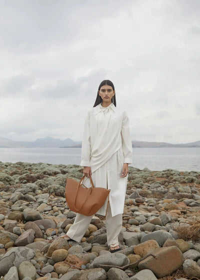 Amelia - Bolso de hombro de piel de lujo