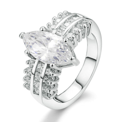 Anillo Odette Mercer | Oro blanco