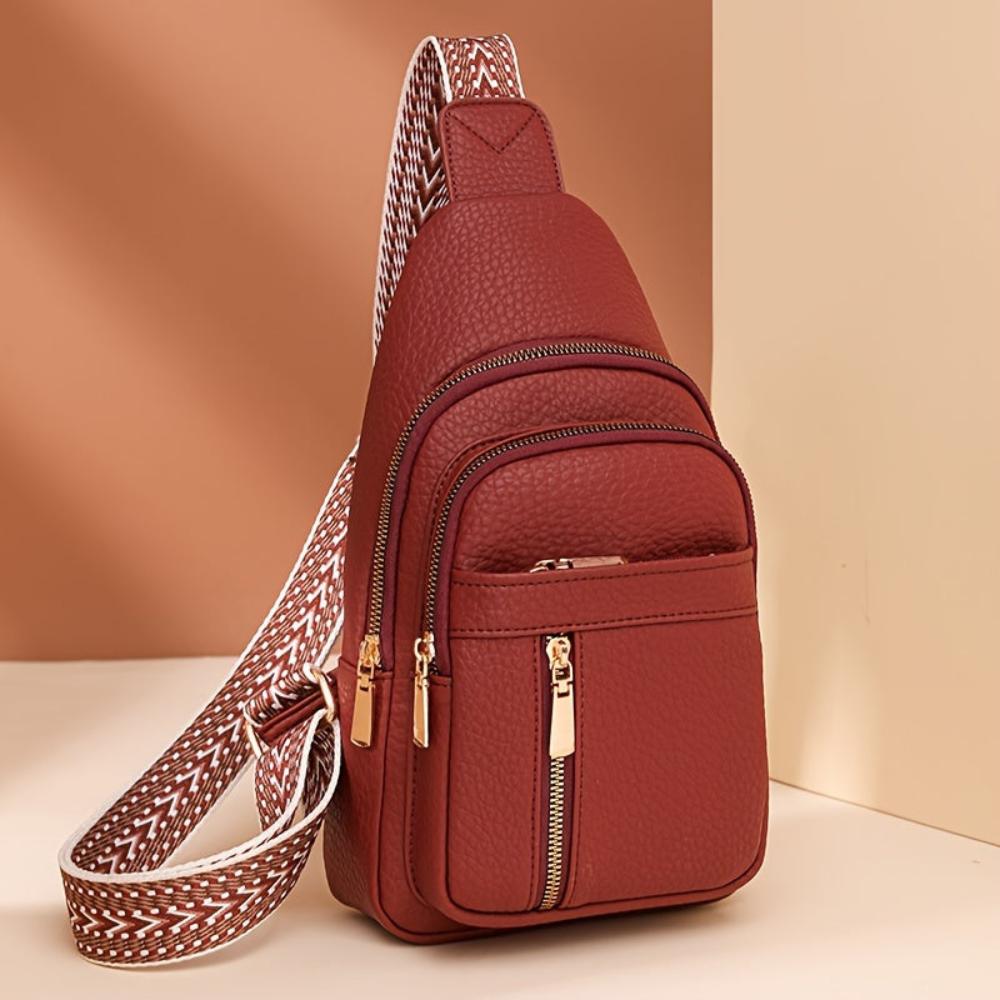 Anna - Bolso bandolera vintage de piel de lujo