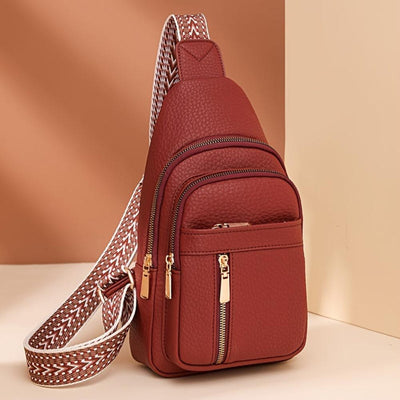 Anna - Bolso bandolera vintage de piel de lujo