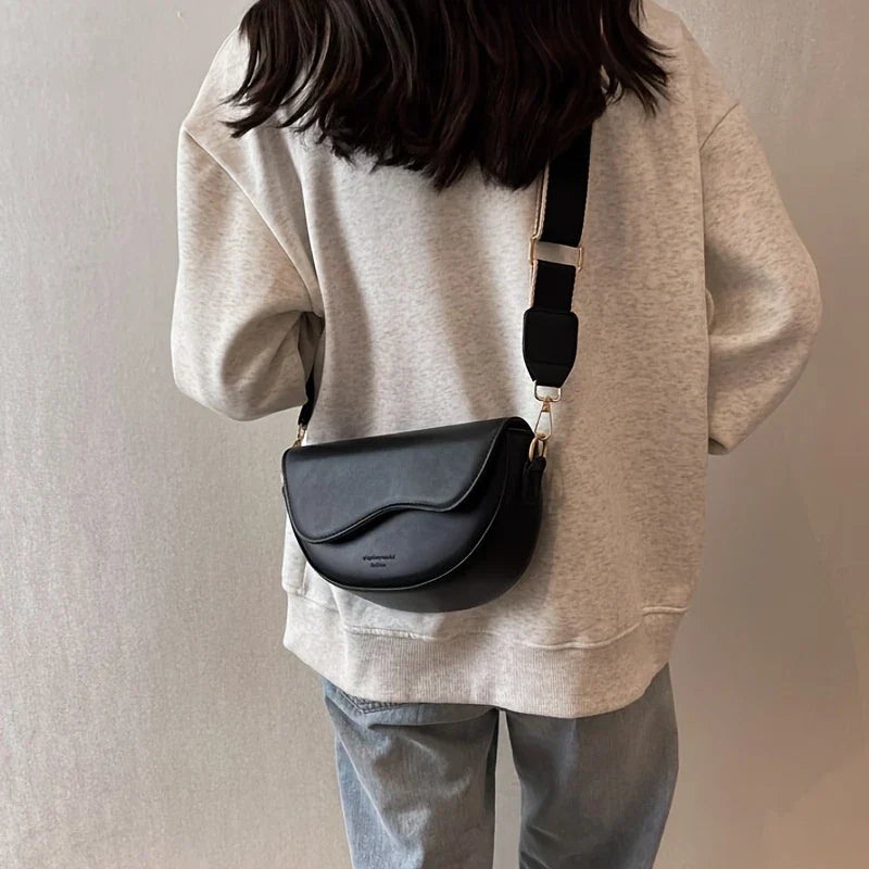 Eleanor - Bolso bandolera minimalista de piel Nova