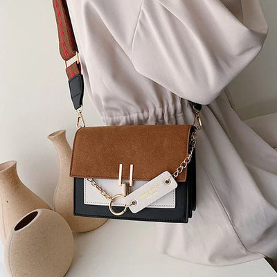 Brooklyn - Lujoso bolso bandolera de piel