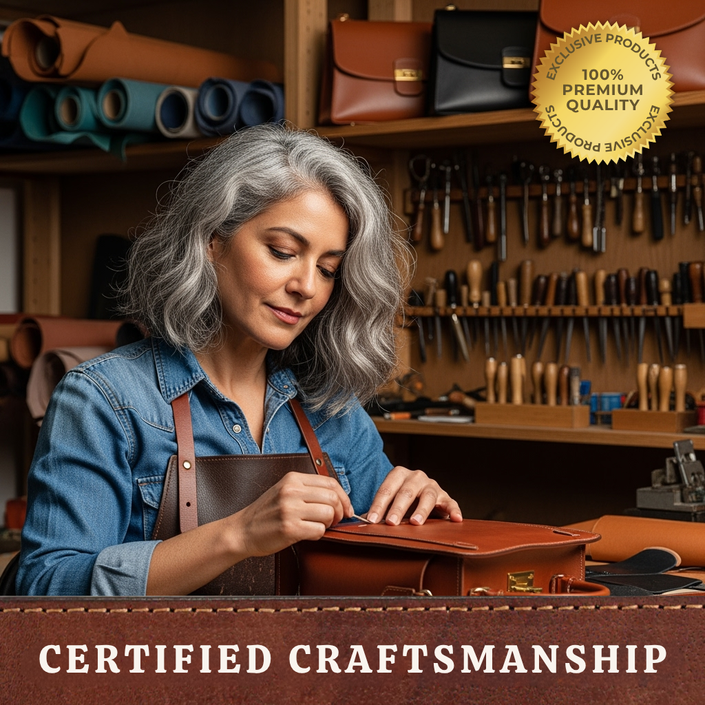 Frances - Bolso de hombro clásico de piel Heritage