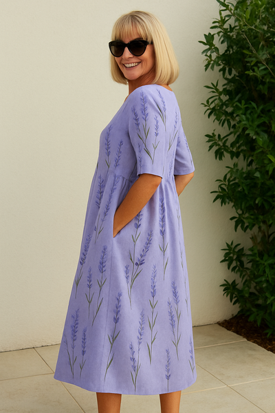 Vestido midi relajado Shelby™