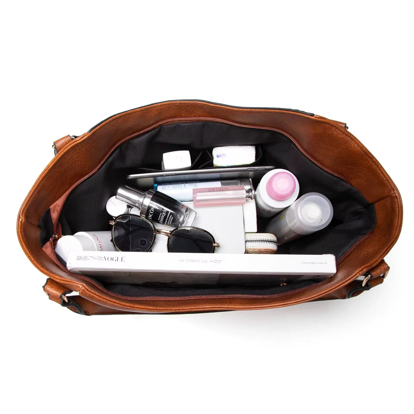 Vera - Bolso De Hombro De Piel Elegante Y Sofisticado