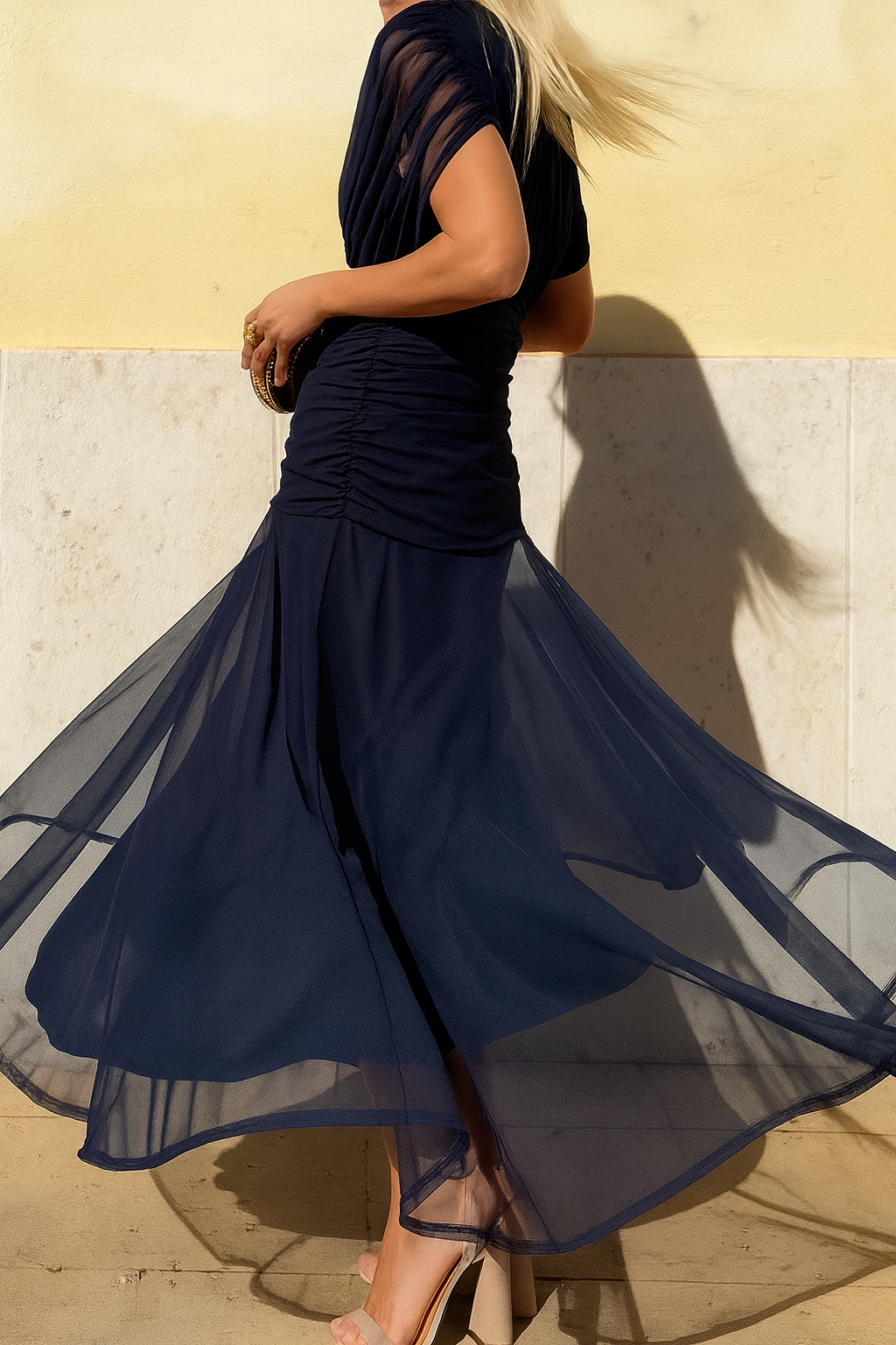 Vestido elegante de malla Orianna™