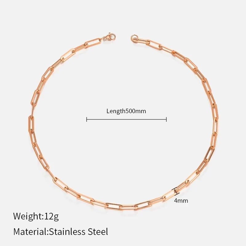 Cadena de lujo en oro