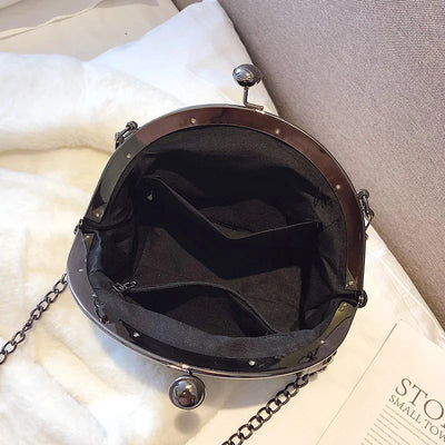 Lina - Bolso de cuero retro chic 