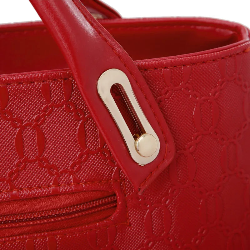 Grace - Conjunto de bolsos de cuero Legacy de 4 piezas