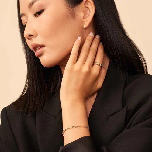 Pulsera de eslabones de Venecia | Oro