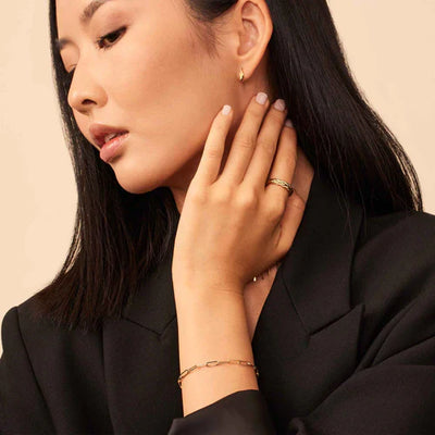 Pulsera de eslabones de Venecia | Oro