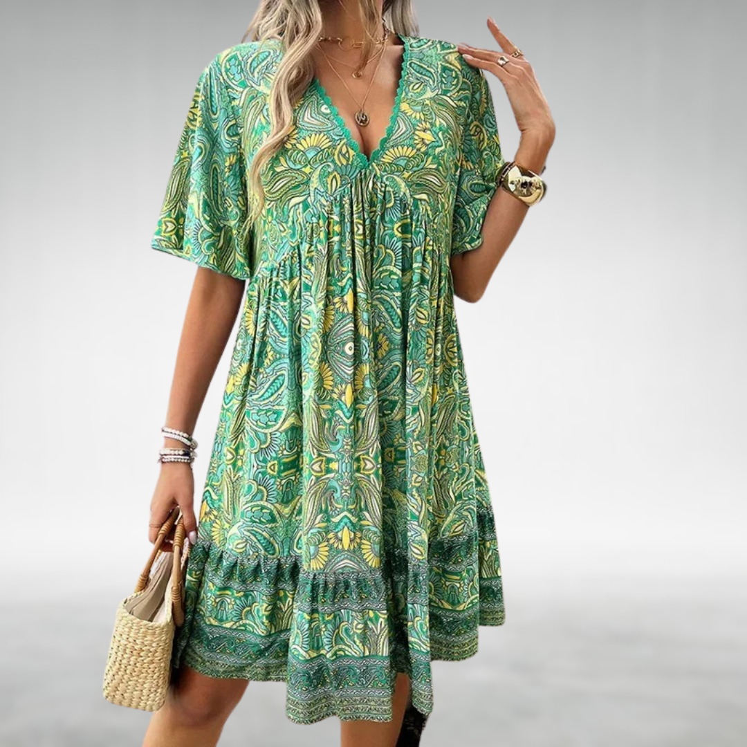Marie™ - Vestido bohemio con vuelo