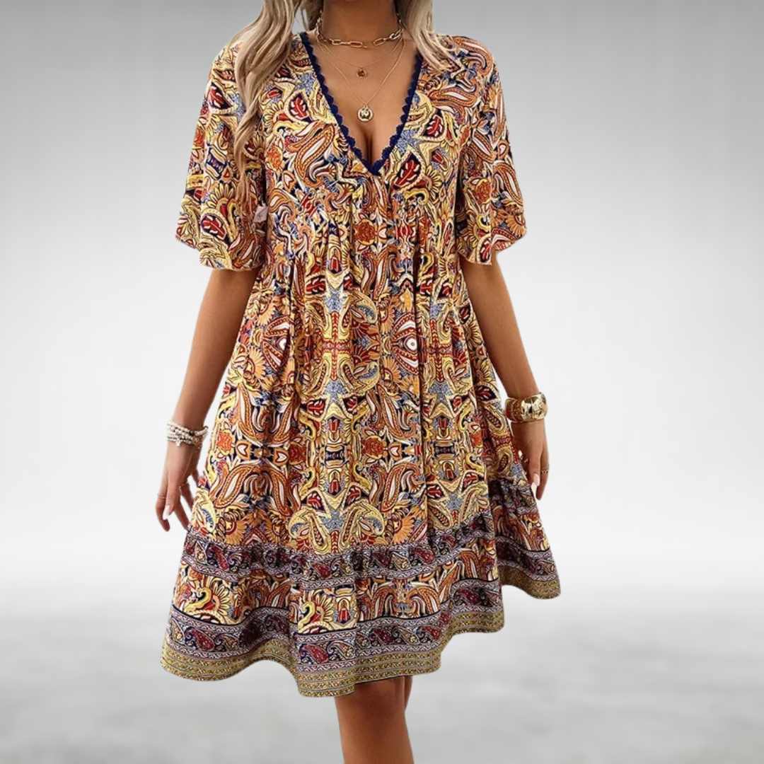 Marie™ - Vestido bohemio con vuelo