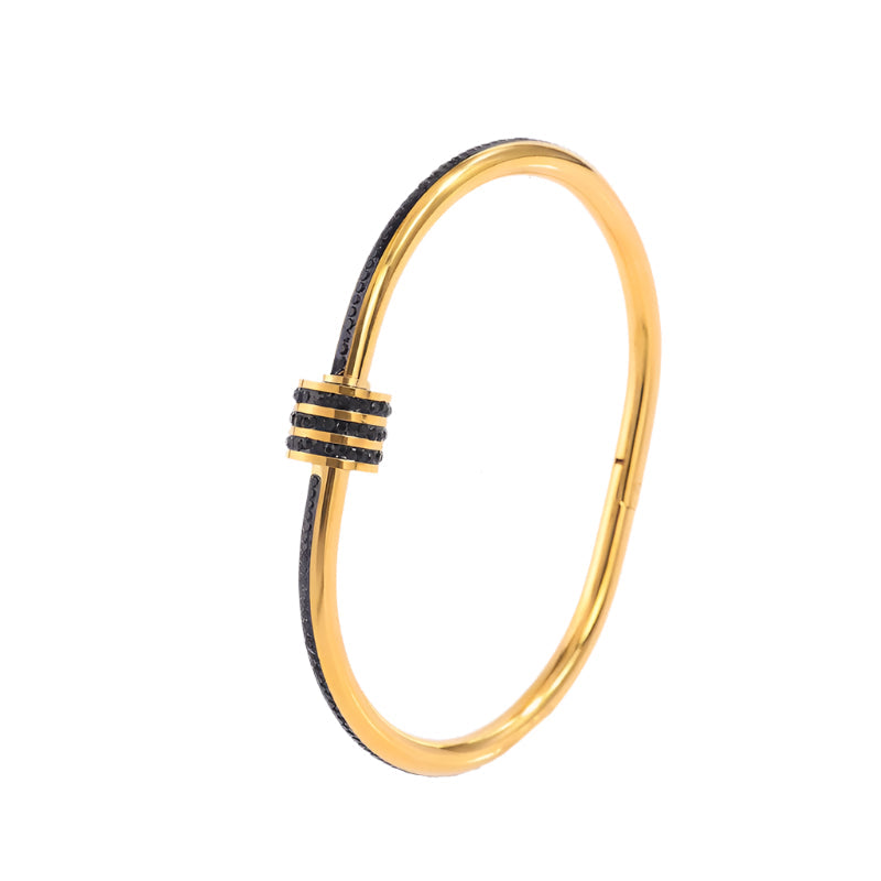 Pulsera Tessandra Virelli Blanca | Oro