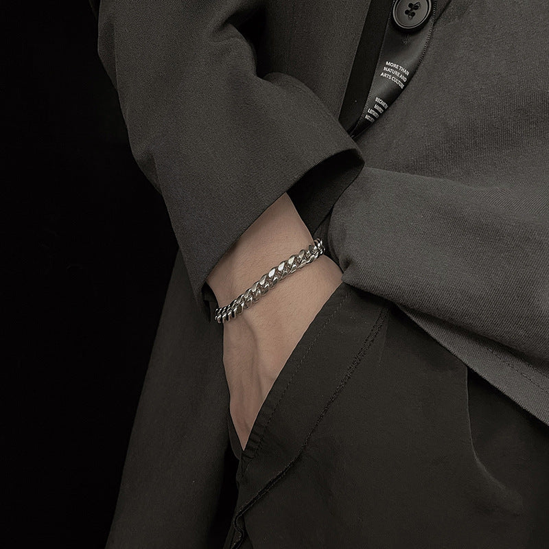 Pulsera Sterling Vale | Oro blanco