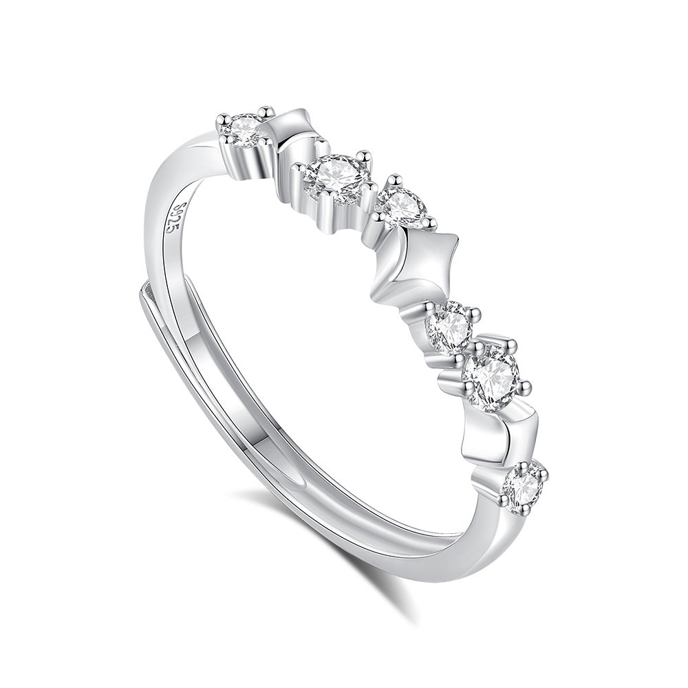 Anillo Therese Montagne | Oro blanco