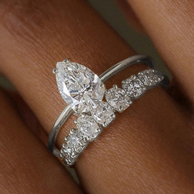 Anillo Vivienne Hartley | Oro blanco