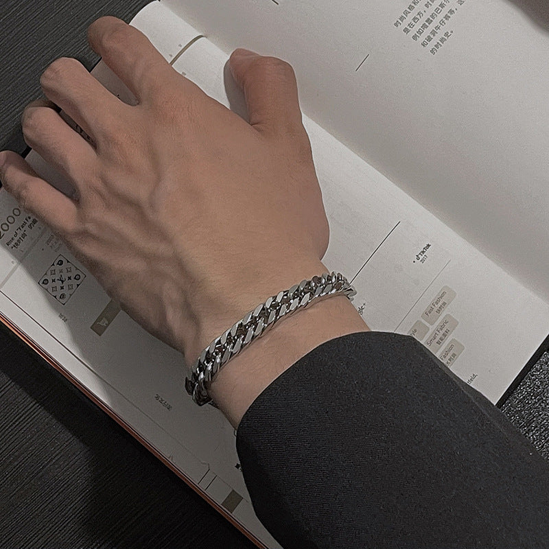 Pulsera Sterling Vale | Oro blanco