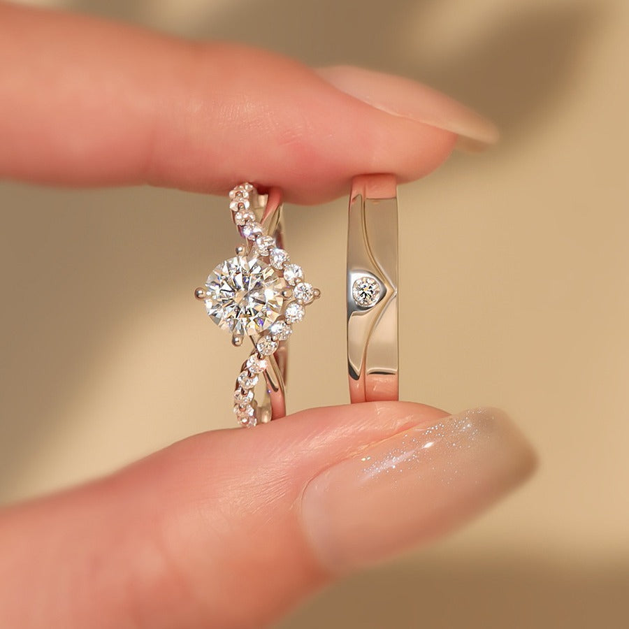 Anillos de pareja Elric Amora | Oro