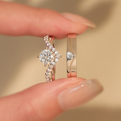 Anillos de pareja Elric Amora | Oro