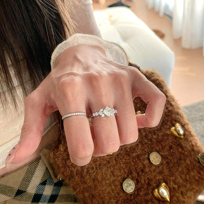 Anillo Vera Collette | Oro blanco