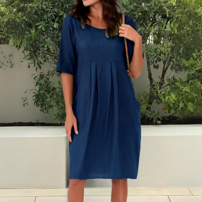 Vestido Elicia™ de corte relajado con bolsillos