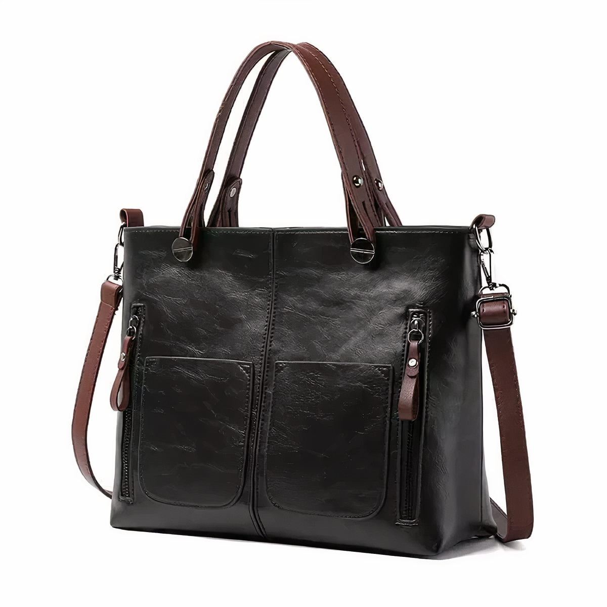 Nancy - Bolso de hombro de piel con elegancia atemporal