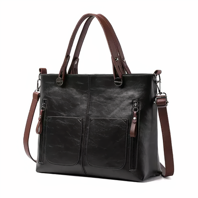 Nancy - Bolso de hombro de piel con elegancia atemporal