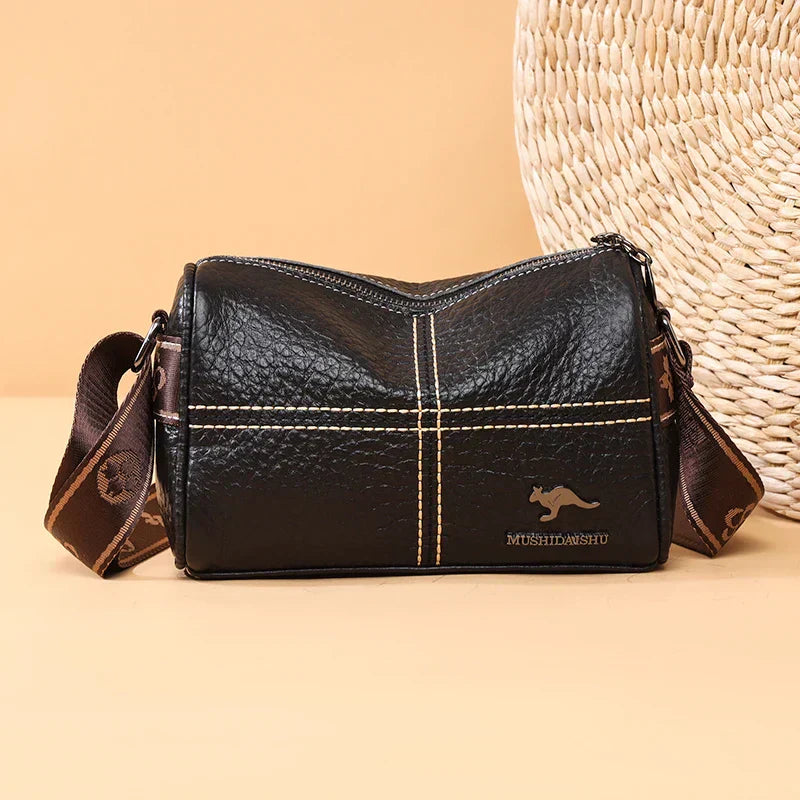 Katherine - Bolso de hombro de piel con elegancia atemporal