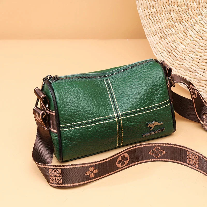 Katherine - Bolso de hombro de piel con elegancia atemporal
