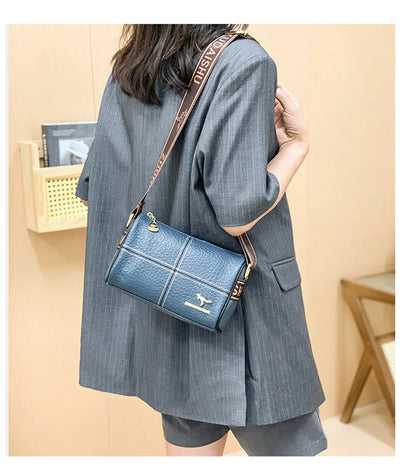 Katherine - Bolso de hombro de piel con elegancia atemporal