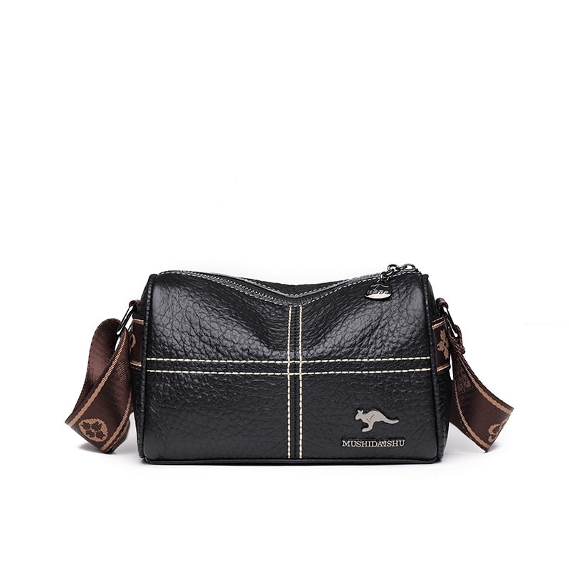 Katherine - Bolso de hombro de piel con elegancia atemporal