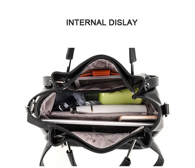 Peyton - Bolso de hombro clásico de piel