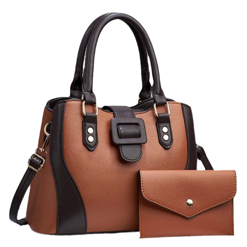 Abigail - Conjunto de 2 bolsos de cuero Everlasting
